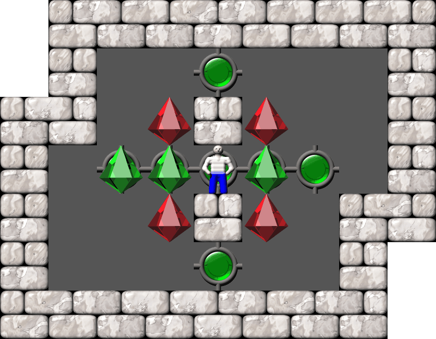 Sokoban Thinking Rabbit Arranged level 425